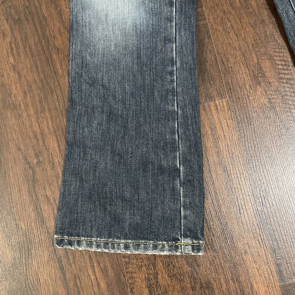 Ralph Lauren Blue Denim Jeans Round Patch Pocket Capri Size: 6 NWT - Picture 3 of 12